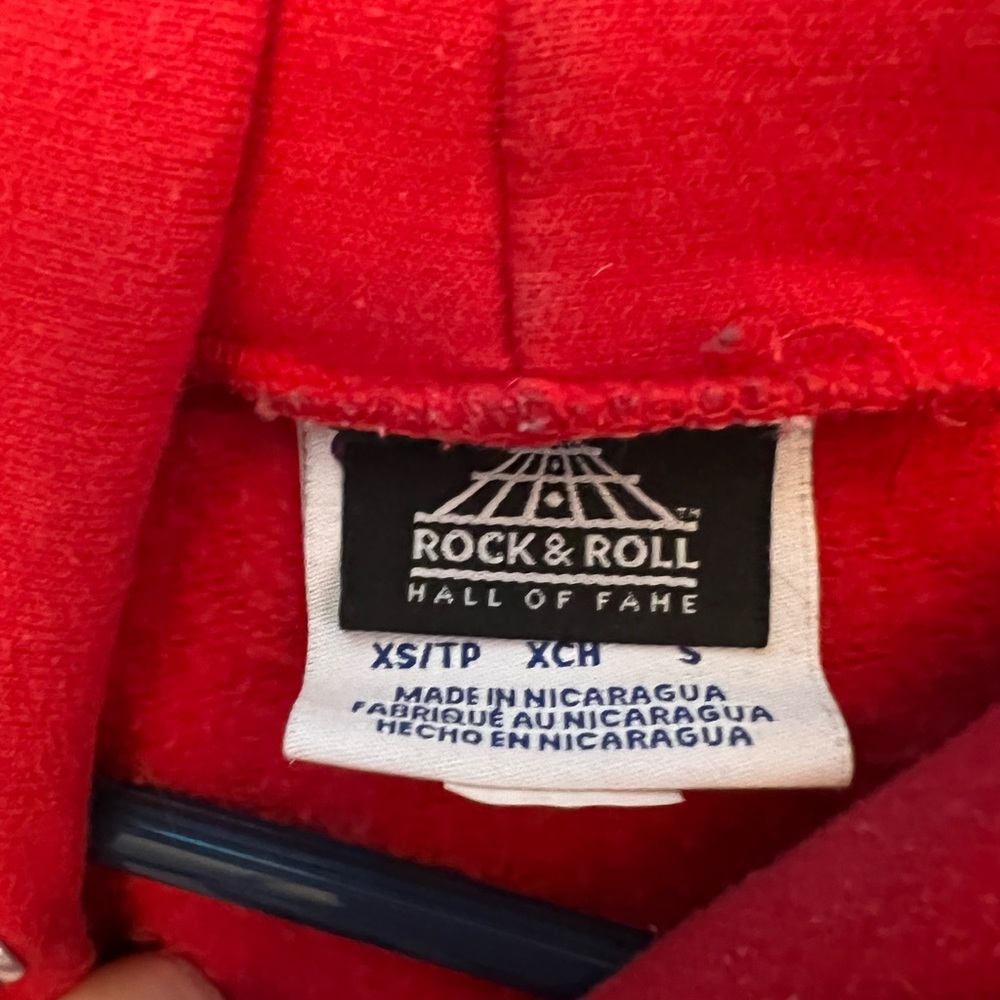 Rock N Roll Hall of Fame Cropped Hoodie - Picture 6 of 7